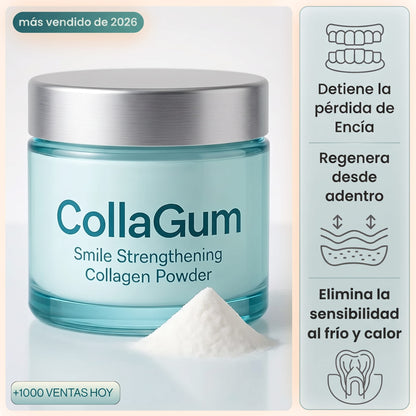 CollaGum - Recupera tus encías y tu sonrisa en 21 días