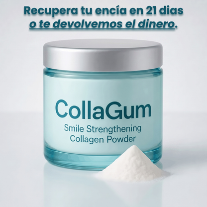 CollaGum - Recupera tus encías y tu sonrisa en 21 días