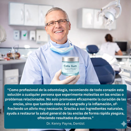 CollaGum - Recupera tus encías y tu sonrisa en 21 días