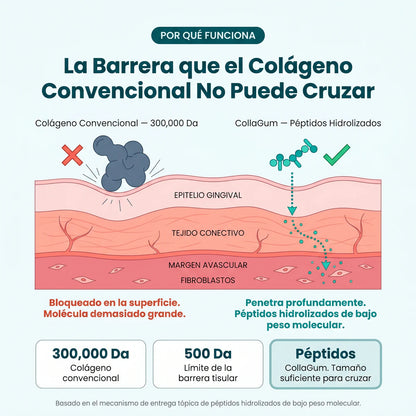 CollaGum - Recupera tus encías y tu sonrisa en 21 días